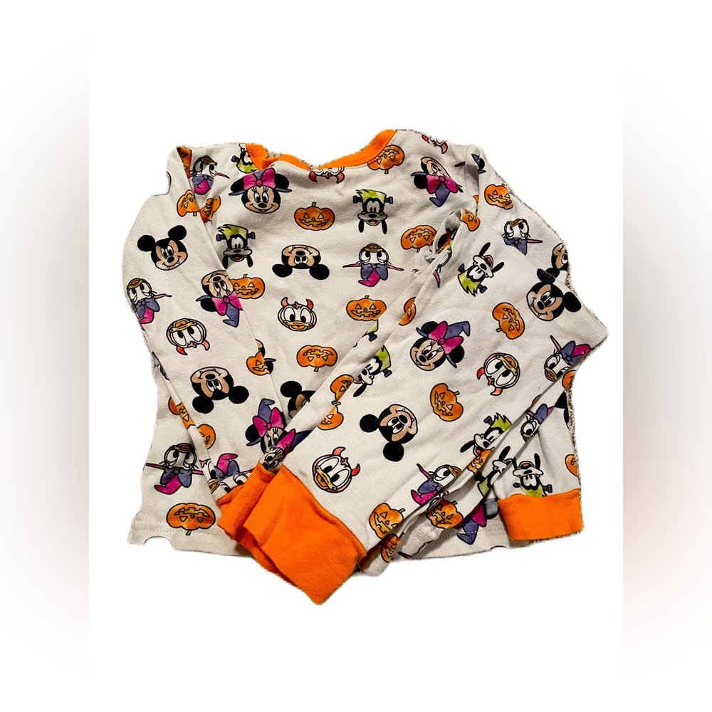 Disney Mickey And Friends Halloween Pajama Set